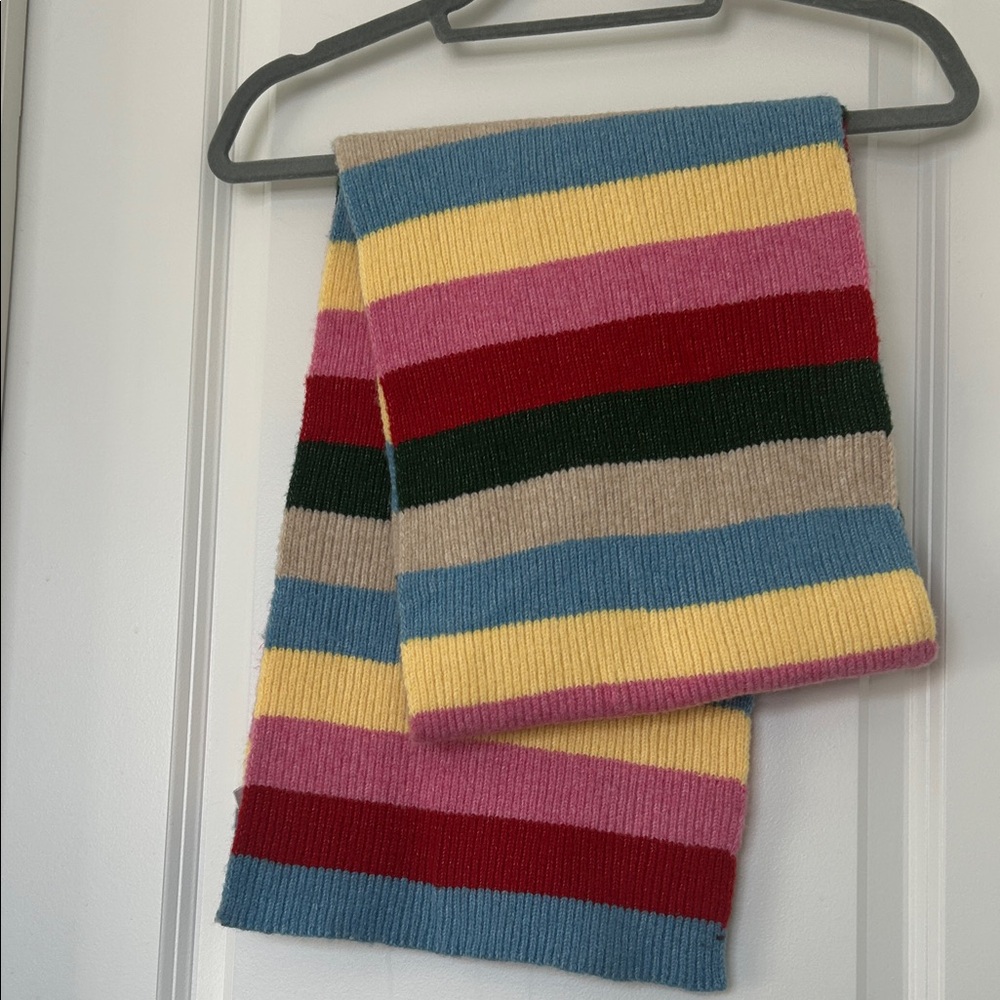 Gap CashSoft Striped Knit Scarf